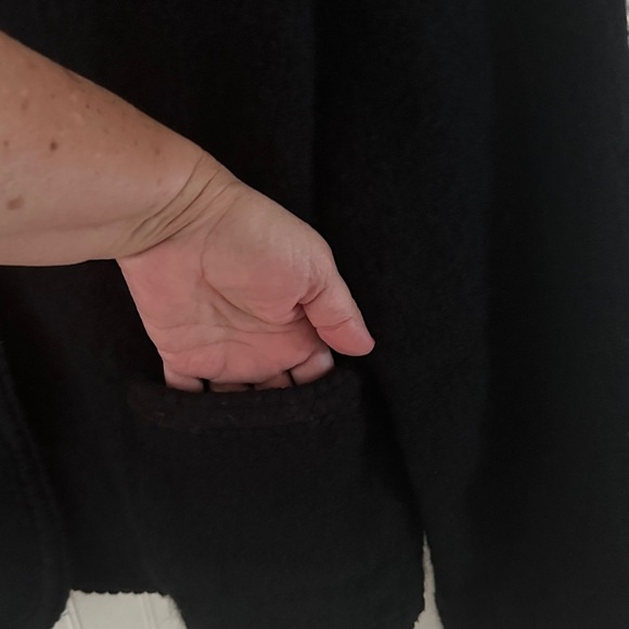 Charter Club Black Tweed Blazer Jacket sz 16 - Picture 9 of 13